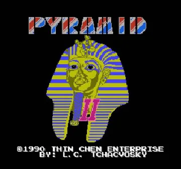 Pyramid II (Asia) (Ja) (PAL) (Unl) screen shot title